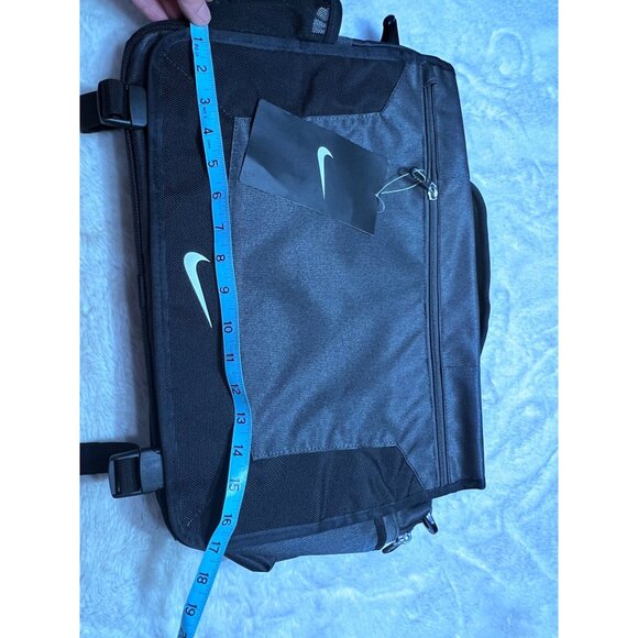 Nike Golf Adult Unisex Messenger Bag Black & Gray Polyester - Picture 3 of 11